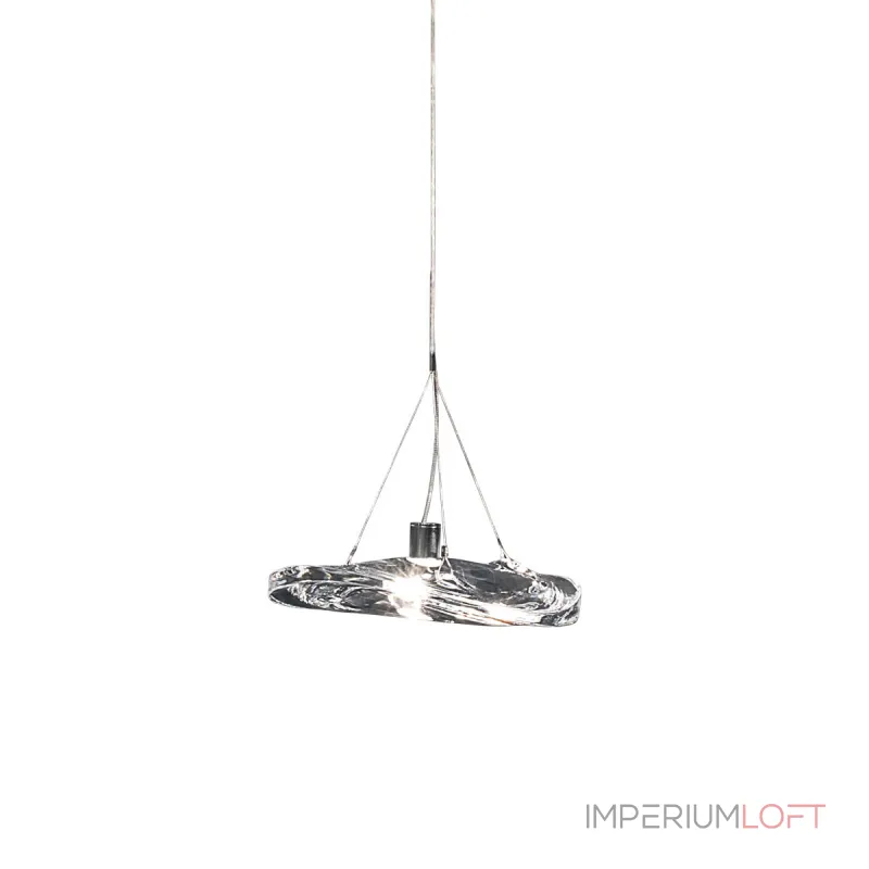 Подвесной светильник Delight Collection Manta 2049P/D200 silver/clear