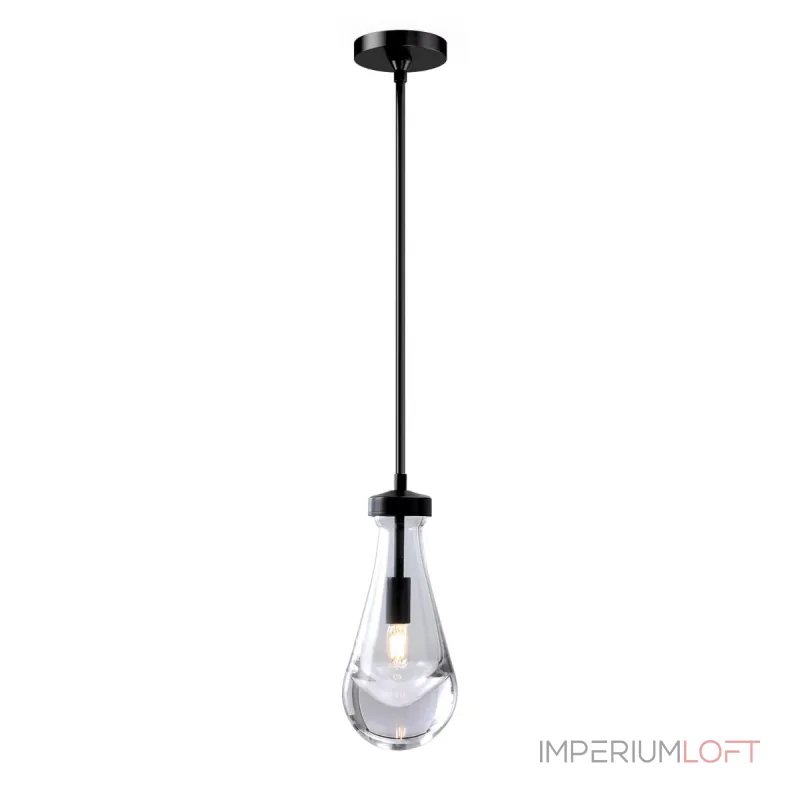 Подвесной светильник Delight Collection Raindrop MT9093-1H black brushed gold Подвесной светильник Delight Collection Raindrop MT9093-1H black brushed gold