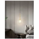 Подвесной светильник Delight Collection Ball Sola 9217P/D150 gold