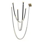 Подвесной светильник Delight Collection MD24083001 MD24083001-3A black/gold