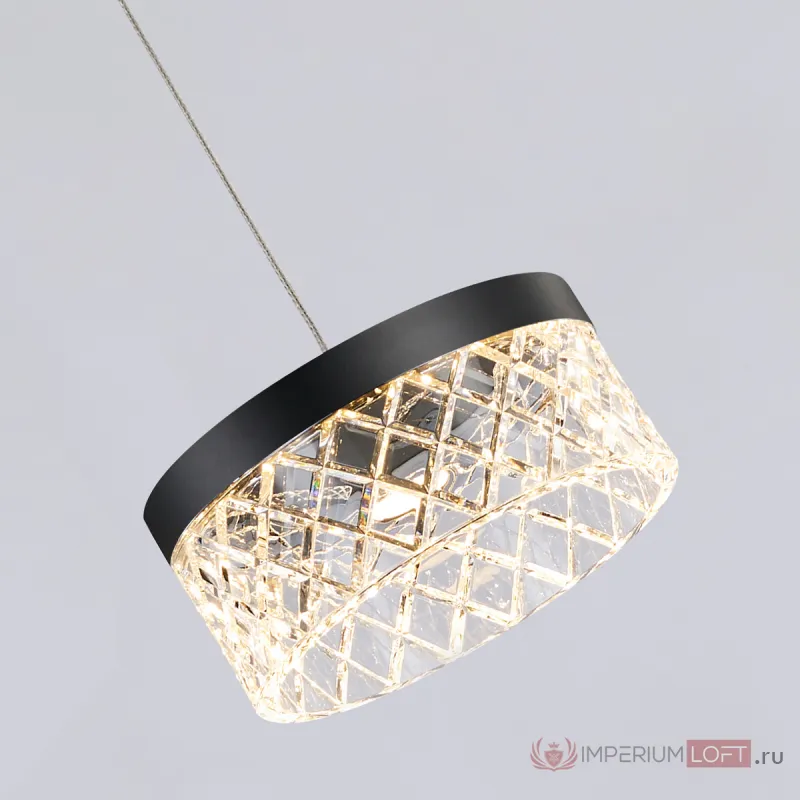 Светильник подвесной Delight Collection Diamond cut MD21020075-3B matt black от ImperiumLoft