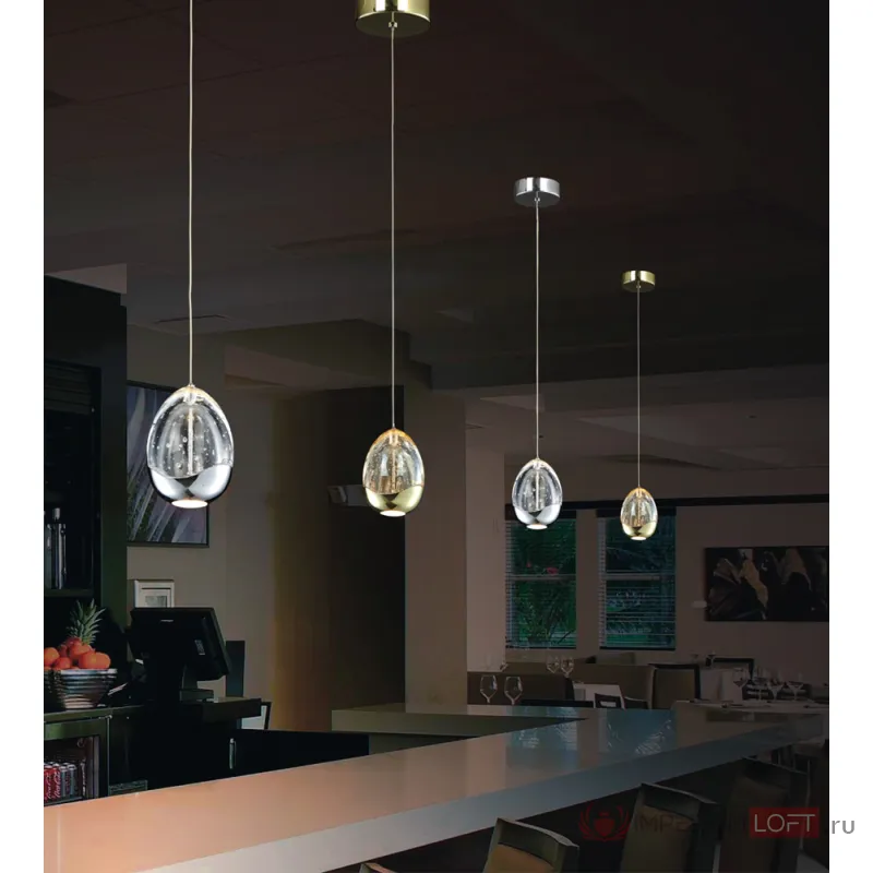 Подвесной светильник Delight Collection Terrene MD13003023-1A gold от ImperiumLoft