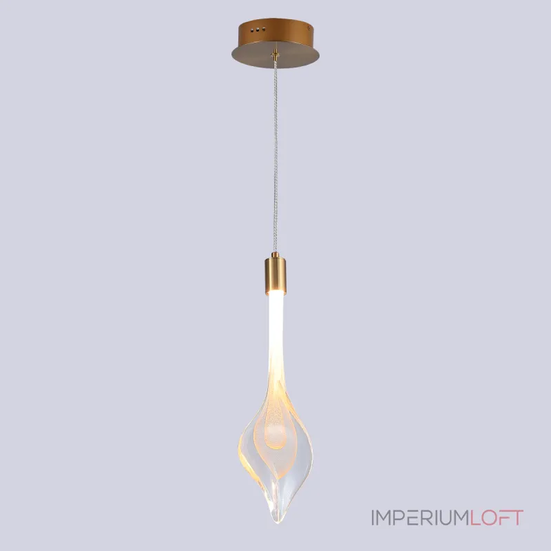 Подвесной светильник Delight Collection P98066-1 antique brass