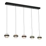 Подвесной светильник Delight Collection Indiana MD22030002-5B black/clear