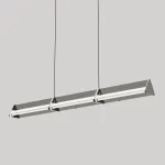 Светильник подвесной Delight Collection MD24001031 MD24001031-1A nickel/grey от ImperiumLoft