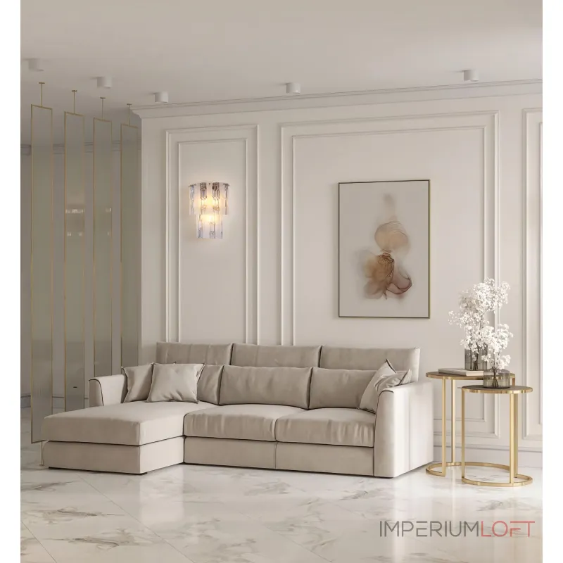 Настенный светильник Delight Collection PL9203 WL7112CF antique brass Настенный светильник Delight Collection PL9203 WL7112CF antique brass
