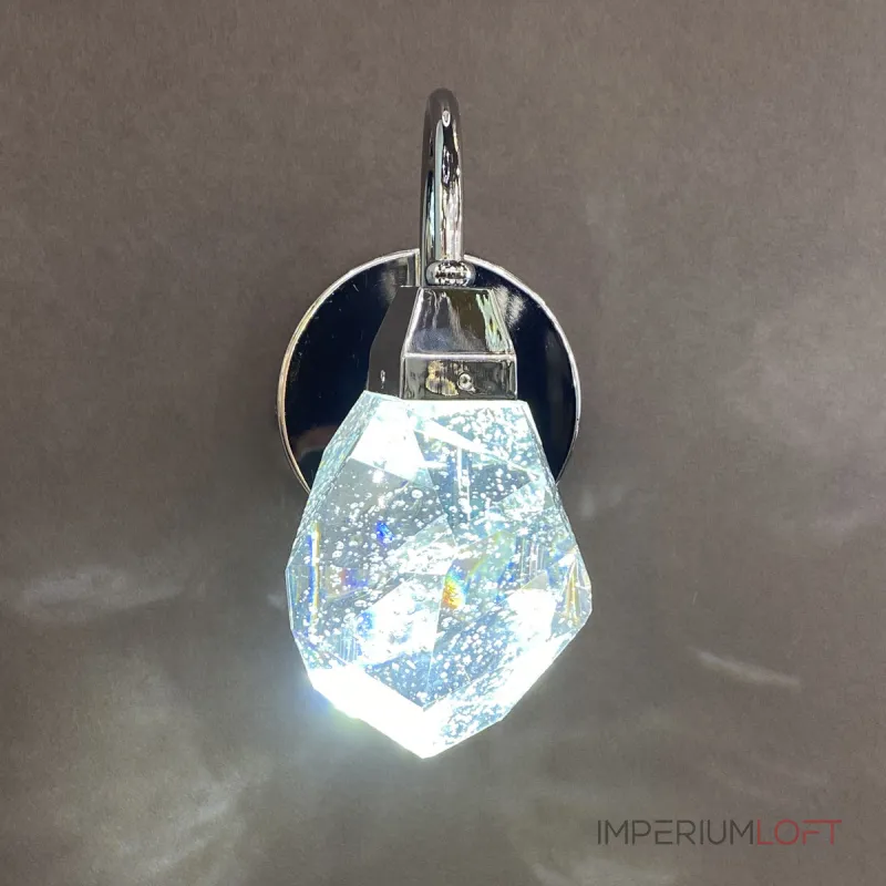 Светильник настенный Delight Collection Crystal rock OB820083-1C (MD-020B-wall chrome)