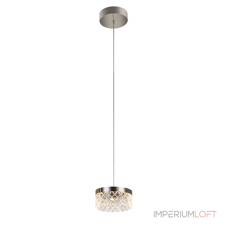 Подвесной светильник Delight Collection Diamond cut MD21020075-1A satin nickel