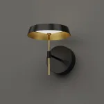 Настенный светильник Delight Collection MD18001061 MB18001061-1A  black/gold