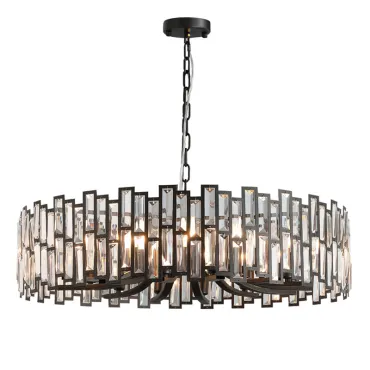 Подвесная люстра Delight Collection Bertola D8524P/L black/clear Подвесная люстра Delight Collection Bertola D8524P/L black/clear