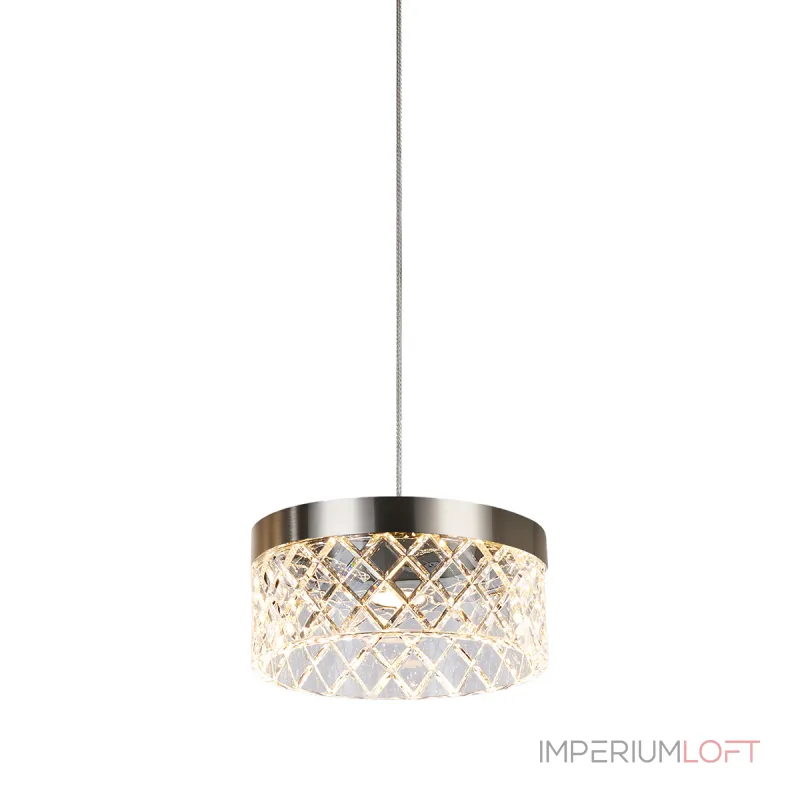 Подвесной светильник Delight Collection Diamond cut MD21020075-1A satin nickel