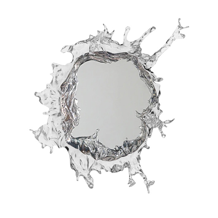 Зеркало настенное Delight Collection Mirror 8658W/S clear от ImperiumLoft