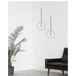 Подвесной светильник Delight Collection Ball Sola 9217P/D150 gold
