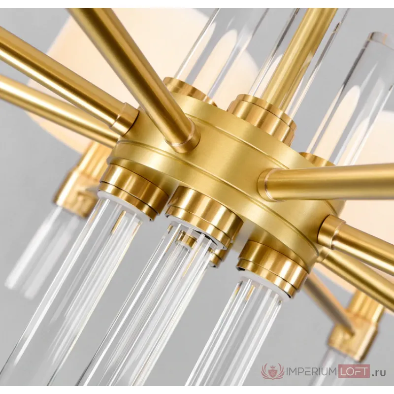 Люстра Delight Collection 8009 8009P-6 gold от ImperiumLoft