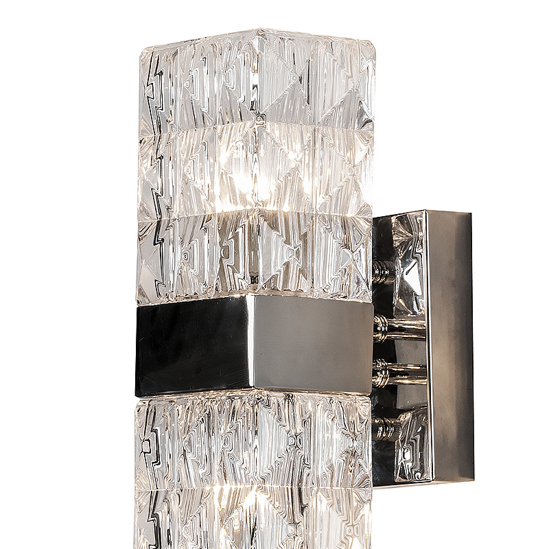 Светильник настенный Delight Collection 9101 BRWL7034-2 chrome Светильник настенный Delight Collection 9101 BRWL7034-2 chrome