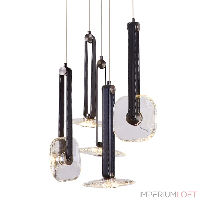 Подвесной светильник Delight Collection OD2553-5 black/clear Подвесной светильник Delight Collection OD2553-5 black/clear