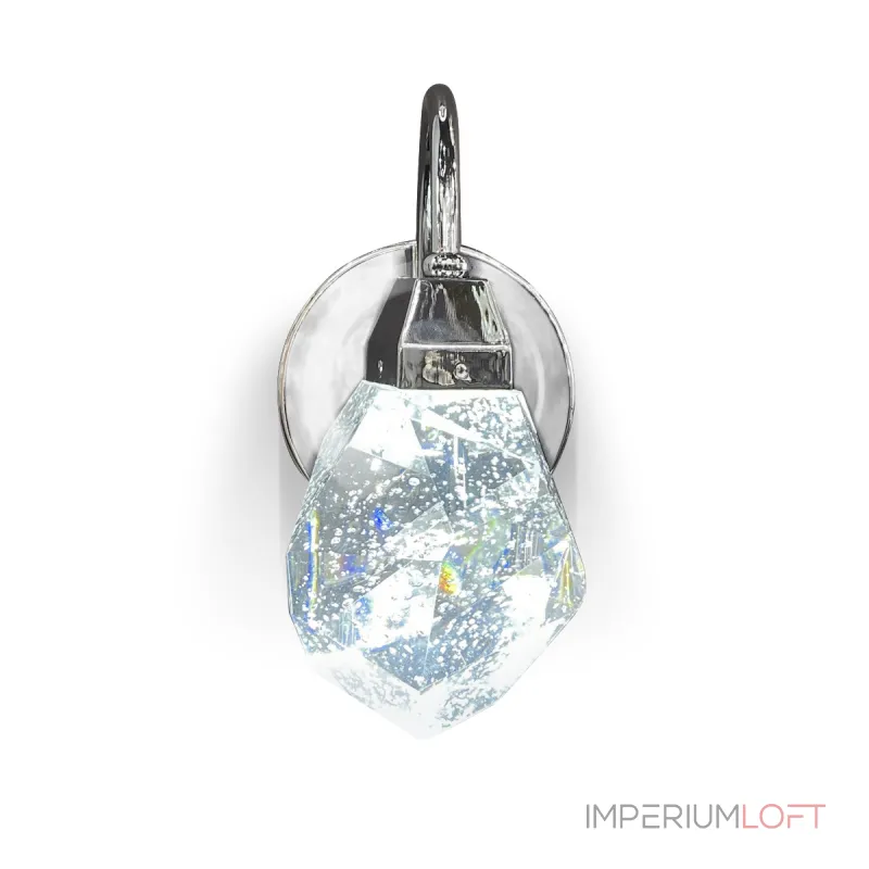 Светильник настенный Delight Collection Crystal rock OB820083-1C (MD-020B-wall chrome)
