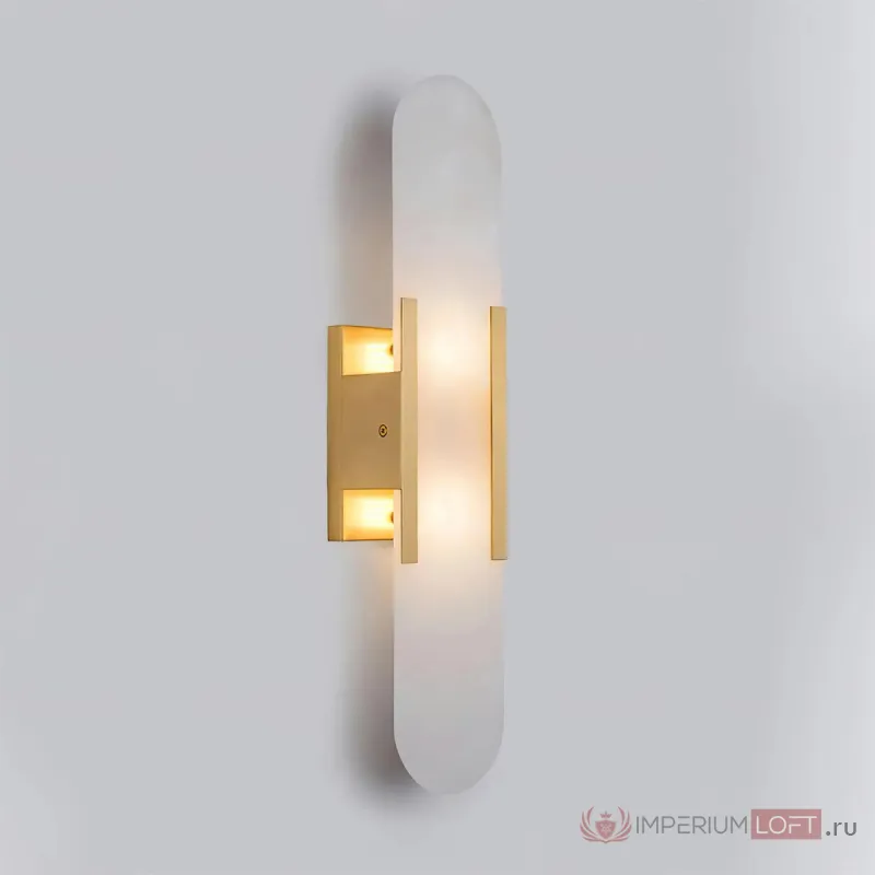 Светильник настенный Delight Collection Wall lamp F037/L gold/white от ImperiumLoft