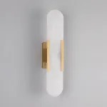 Светильник настенный Delight Collection Wall lamp F037/L gold/white