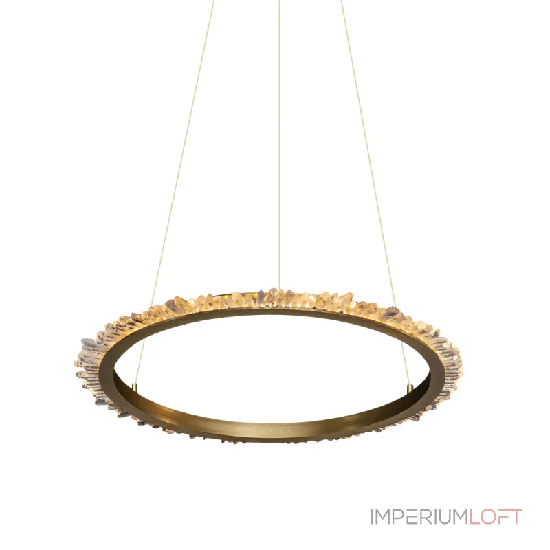 Подвесной светильник Delight Collection Quartz Halo MD20020154-1A satin gold Подвесной светильник Delight Collection Quartz Halo MD20020154-1A satin gold