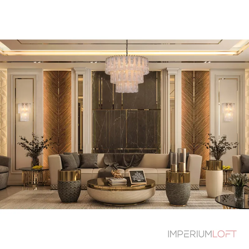 Настенный светильник Delight Collection PL9203 WL7112CF antique brass Настенный светильник Delight Collection PL9203 WL7112CF antique brass