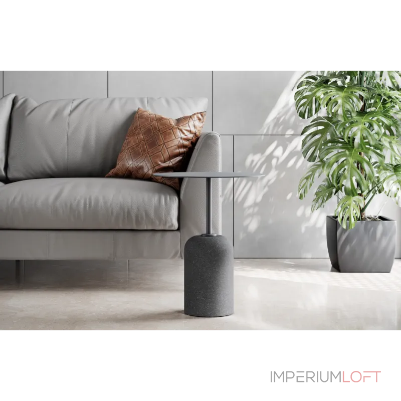 Приставной столик Delight Collection River River Side Table Ø45 от ImperiumLoft Приставной столик Delight Collection River River Side Table Ø45 от ImperiumLoft