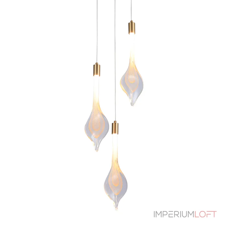 Подвесной светильник Delight Collection P98066-3 antique brass