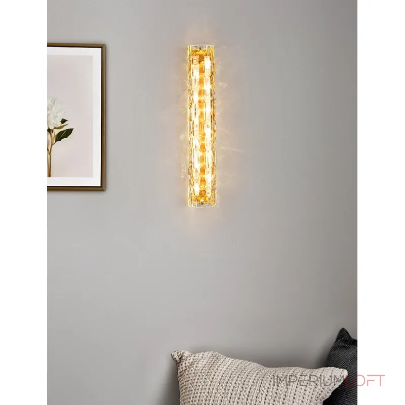 Настенный светильник Delight Collection 88085 88085W/S gold/clear