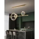 Подвесная люстра Delight Collection Bartlett XD-120B gold
