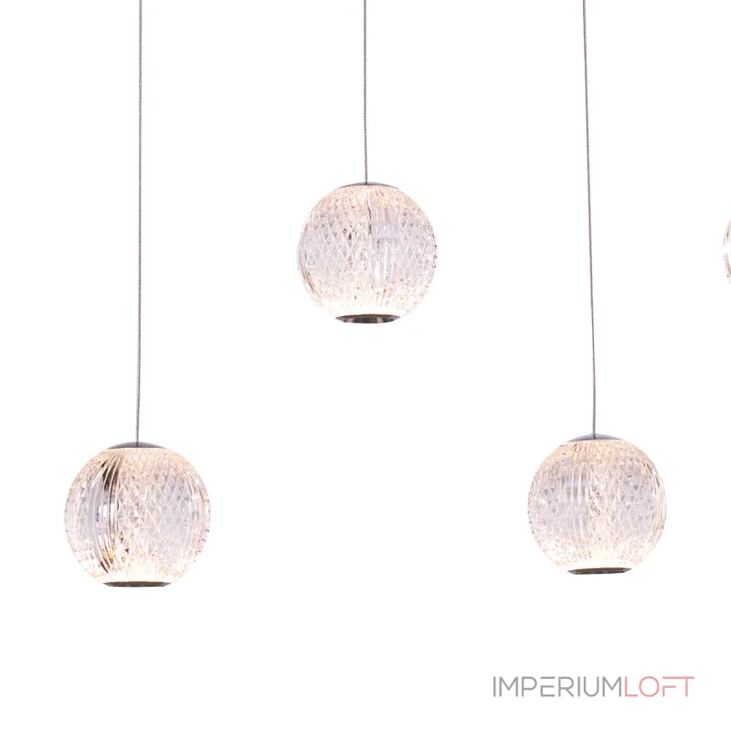 Подвесной светильник Delight Collection Elliot Diamante MD20001012-5B chrome Подвесной светильник Delight Collection Elliot Diamante MD20001012-5B chrome