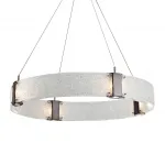 Светильник подвесной Delight Collection Parallel Ring D8028P/R/D800 black/clear от ImperiumLoft