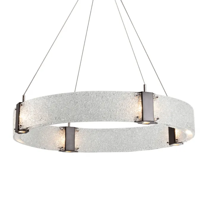 Светильник подвесной Delight Collection Parallel Ring D8028P/R/D800 black/clear от ImperiumLoft