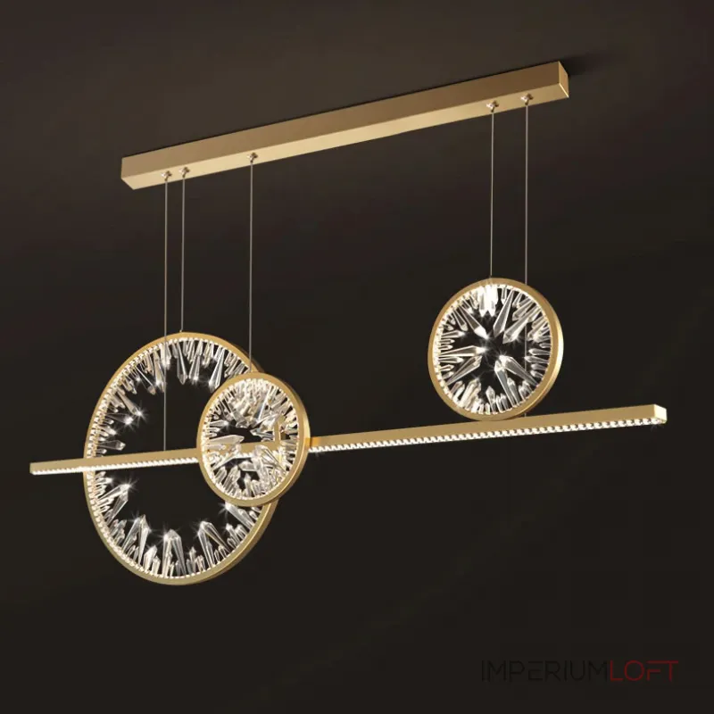 Подвесная люстра Delight Collection Bartlett XD-120B gold