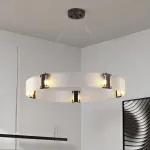 Светильник подвесной Delight Collection Parallel Ring D8028P/R/D800 black/clear от ImperiumLoft