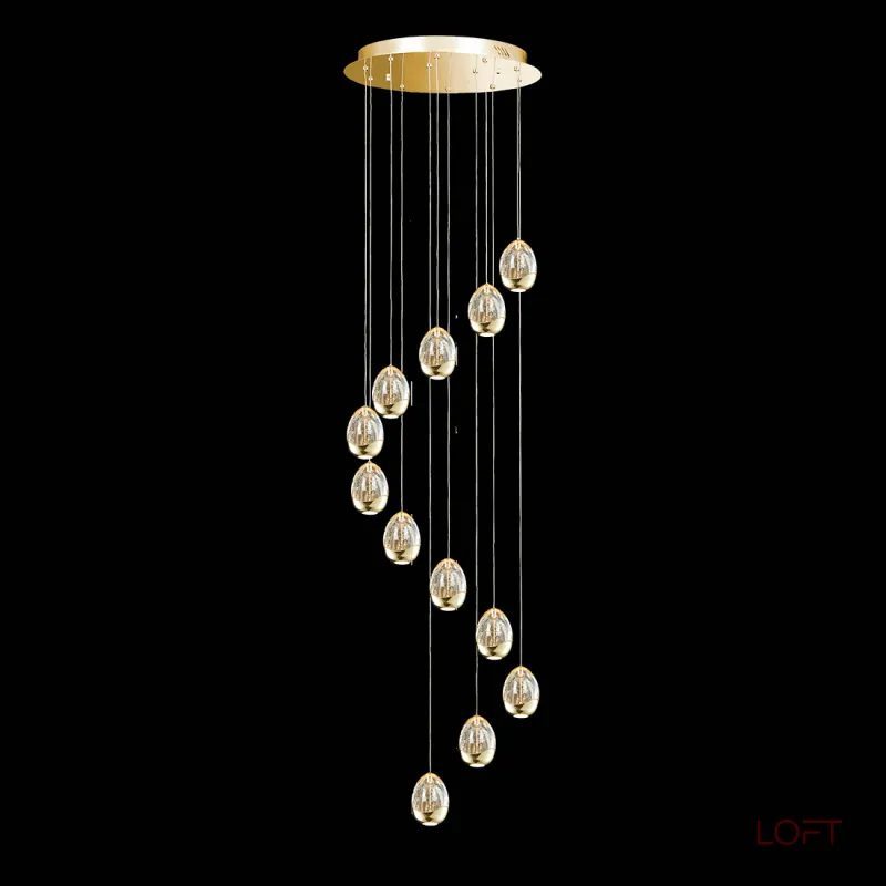 Подвесной светильник Delight Collection Terrene MD13003023-12A gold
