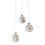 Подвесной светильник Delight Collection OD2440 OD2440-3 gold/clear