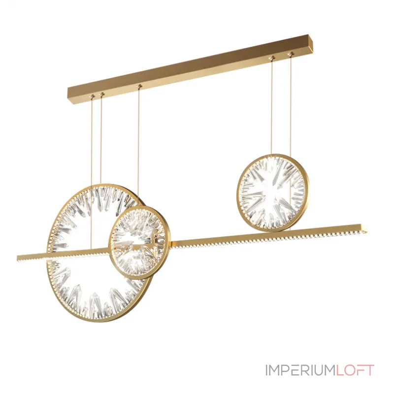 Подвесная люстра Delight Collection Bartlett XD-120B gold