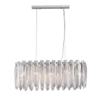 Подвесная люстра Delight Collection Piuma MD22027002-L82 chrome