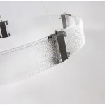 Светильник подвесной Delight Collection Parallel Ring D8028P/R/D800 black/clear от ImperiumLoft