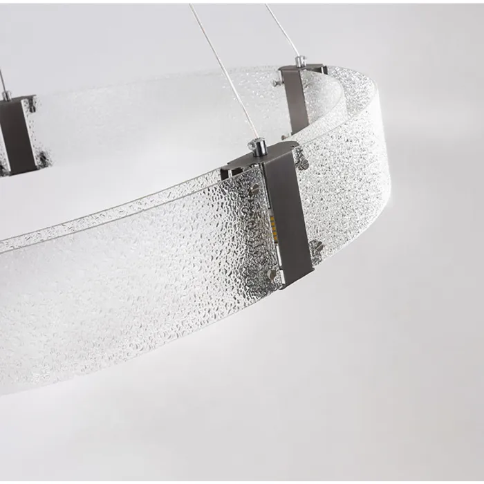 Светильник подвесной Delight Collection Parallel Ring D8028P/R/D800 black/clear от ImperiumLoft