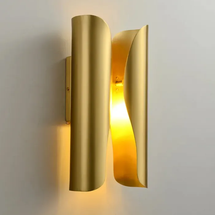 Настенный светильник Delight Collection Wall lamp MT8901-2W brass от ImperiumLoft