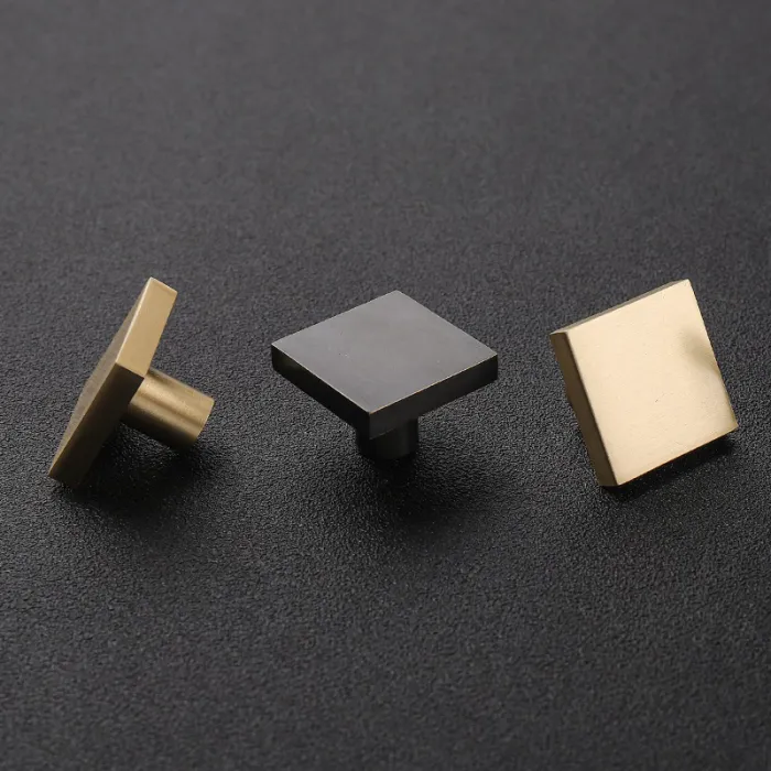 Ручка-кнопка Delight Collection HK005 HK006 black от ImperiumLoft