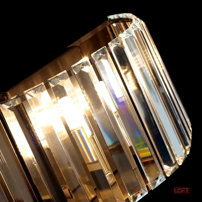 Светильник настенный Delight Collection Crystalline MB17090009-2A bronze от ImperiumLoft