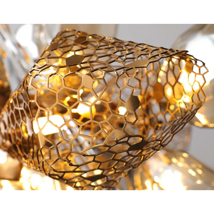 Люстра Delight Collection Britannica 8898P/AS gold/smoky от ImperiumLoft