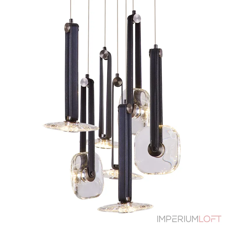Подвесной светильник Delight Collection OD2553-7 black/clear Подвесной светильник Delight Collection OD2553-7 black/clear