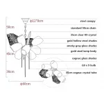 Люстра Delight Collection Britannica 8898P/AS gold/smoky от ImperiumLoft
