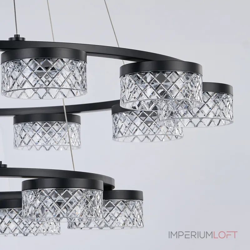 Подвесная люстра Delight Collection Diamond cut MD21020075-16B matt black Подвесная люстра Delight Collection Diamond cut MD21020075-16B matt black