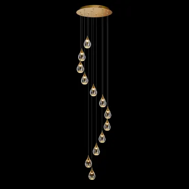 Подвесной светильник Delight Collection Stilla MD24001004-12A gold/clear