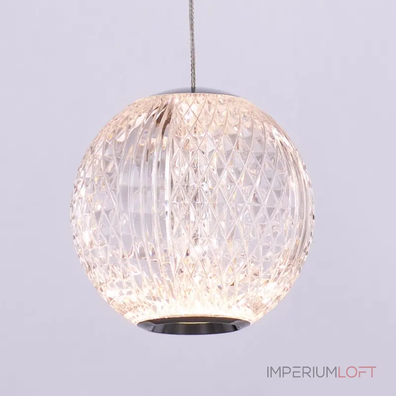 Подвесной светильник Delight Collection Elliot Diamante MD20001012-5A chrome Подвесной светильник Delight Collection Elliot Diamante MD20001012-5A chrome