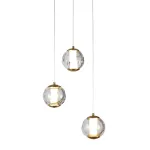 Подвесной светильник Delight Collection OD2437 OD2437-3 gold/clear